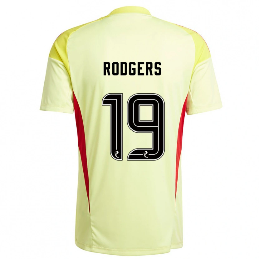 Danxen Damen Lisa Rodgers #19 Trikot Gelb Rot Torwarttrikot 2025/26