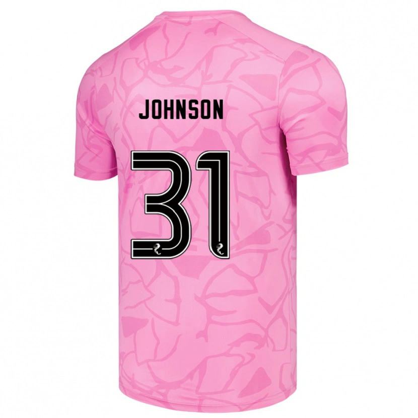 Danxen Damen Murray Johnson #31 Trikot Pink Schwarz Torwarttrikot 2025/26