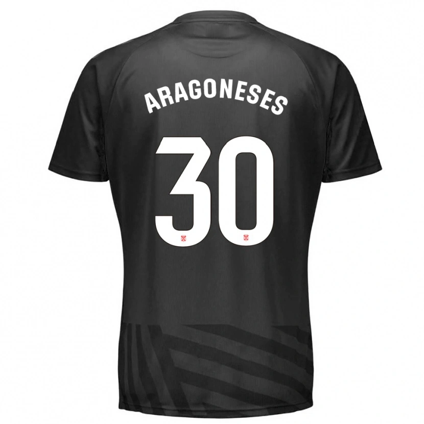 Danxen Damen Sergio Aragoneses #30 Trikot Grau Schwarz Torwarttrikot 2025/26