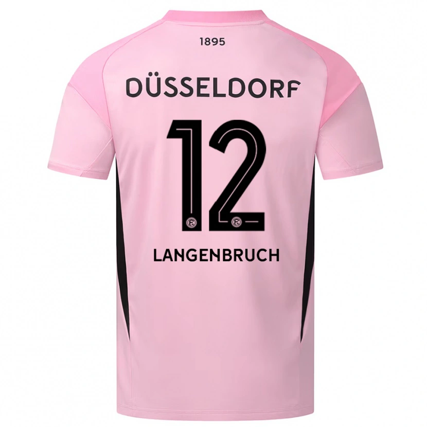 Danxen Damen Linus Langenbruch #12 Trikot Rosa Schwarz Torwarttrikot 2025/26