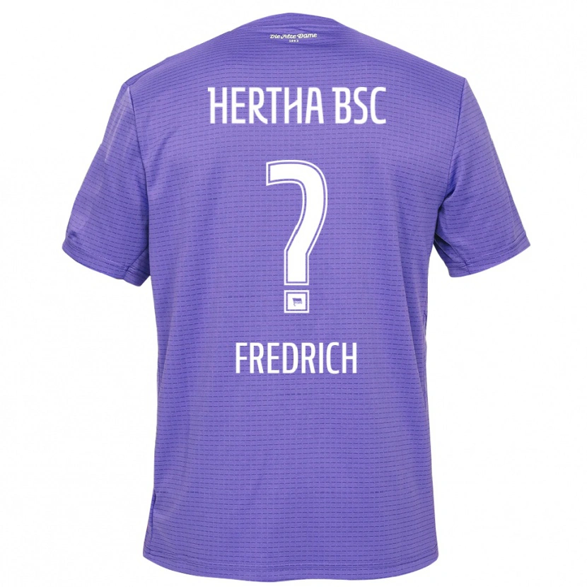 Danxen Damen Marco Fredrich #0 Trikot Lila Weiß Torwarttrikot 2025/26
