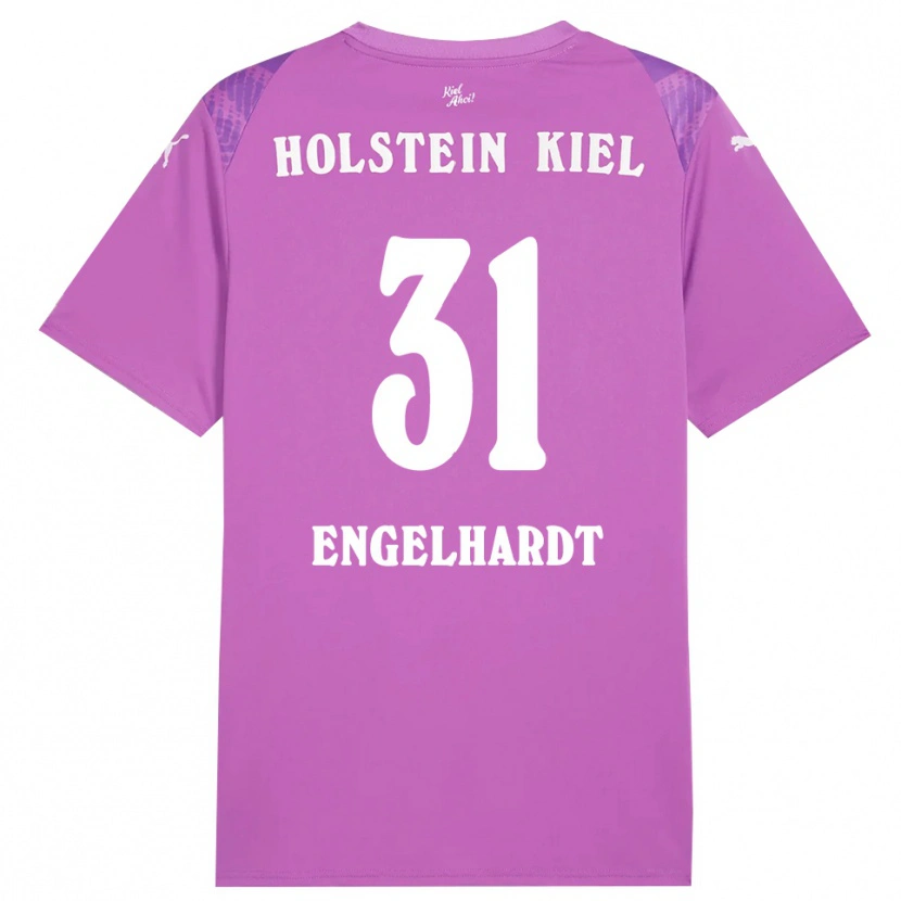 Danxen Damen Marcel Engelhardt #31 Trikot Lila Weiß Torwarttrikot 2025/26