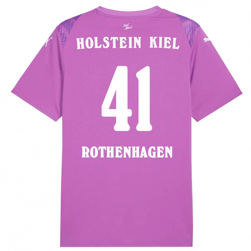 Danxen Damen Lio Rothenhagen #41 Trikot Lila Weiß Torwarttrikot 2025/26
