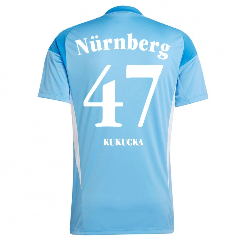 Danxen Damen Michal Kukucka #47 Trikot Hellblau Weiß Torwarttrikot 2025/26