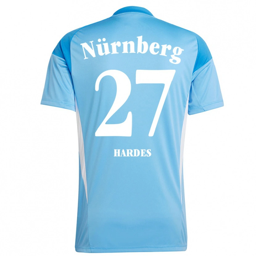 Danxen Damen Aaron Hardes #27 Trikot Hellblau Weiß Torwarttrikot 2025/26