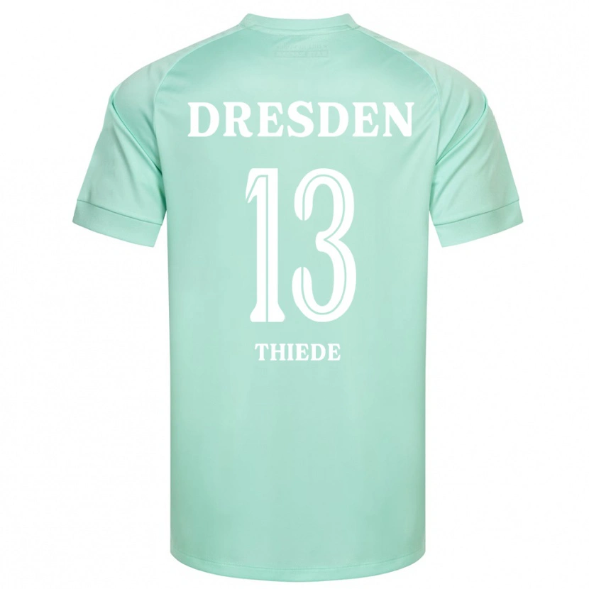 Danxen Damen Tristan Thiede #13 Trikot Hellgrün Weiß Torwarttrikot 2025/26
