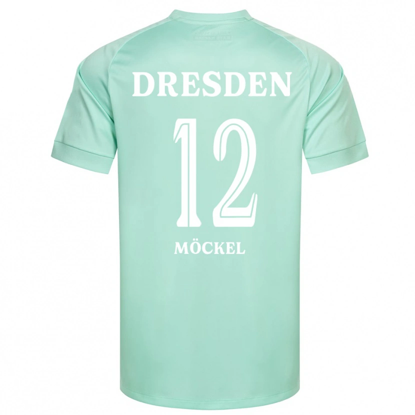 Danxen Damen Richard Möckel #12 Trikot Hellgrün Weiß Torwarttrikot 2025/26