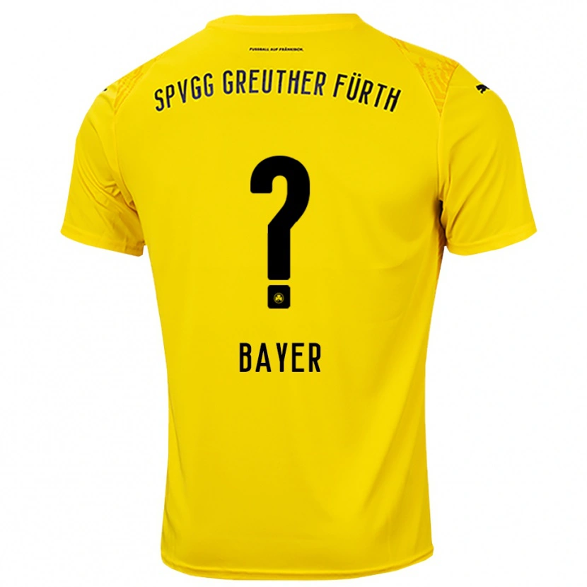 Danxen Damen Lisa Bayer #0 Trikot Gelb Schwarz Torwarttrikot 2025/26