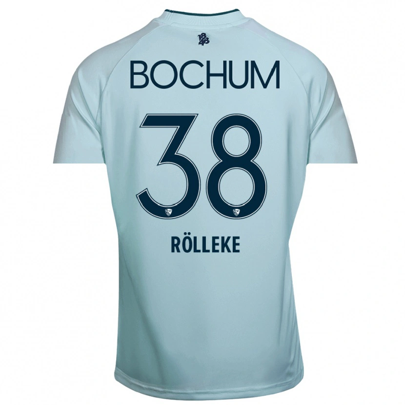 Danxen Damen Hugo Rölleke #38 Trikot Cyan-Blau Torwarttrikot 2025/26