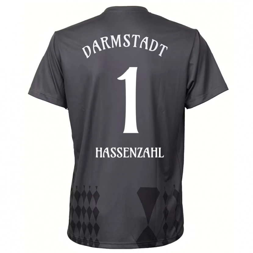 Danxen Damen Leon Hassenzahl #1 Trikot Dunkelgrau Torwarttrikot 2025/26