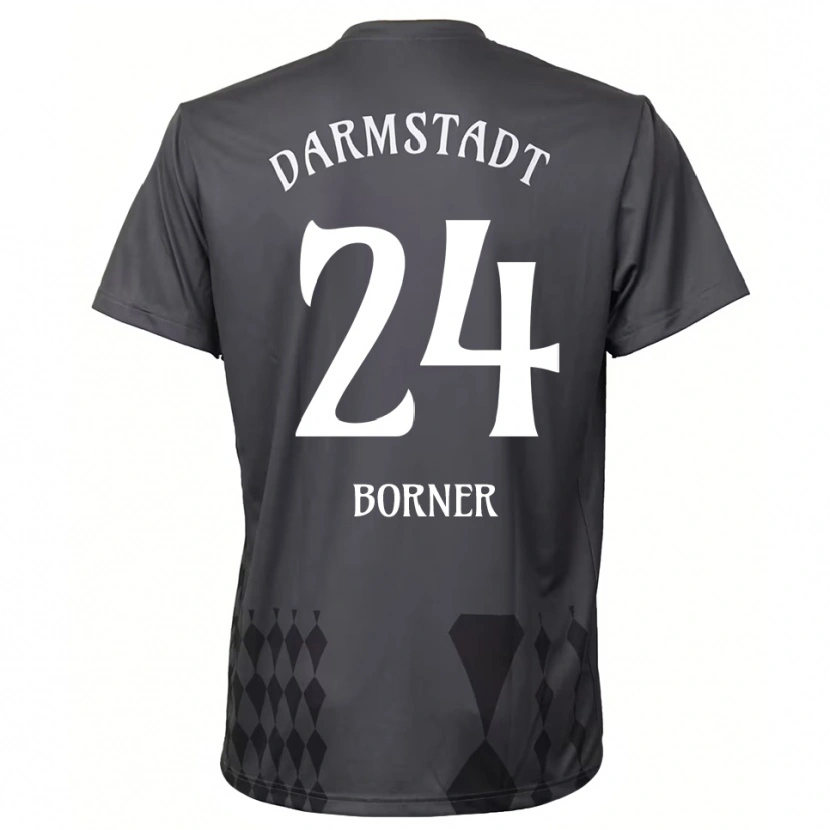 Danxen Damen Benedikt Börner #24 Trikot Dunkelgrau Torwarttrikot 2025/26