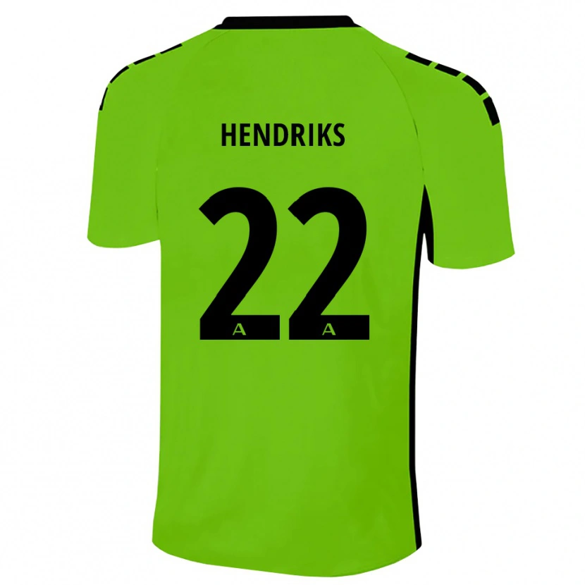 Danxen Damen Tom Hendriks #22 Trikot Grasgrün Schwarz Torwarttrikot 2025/26