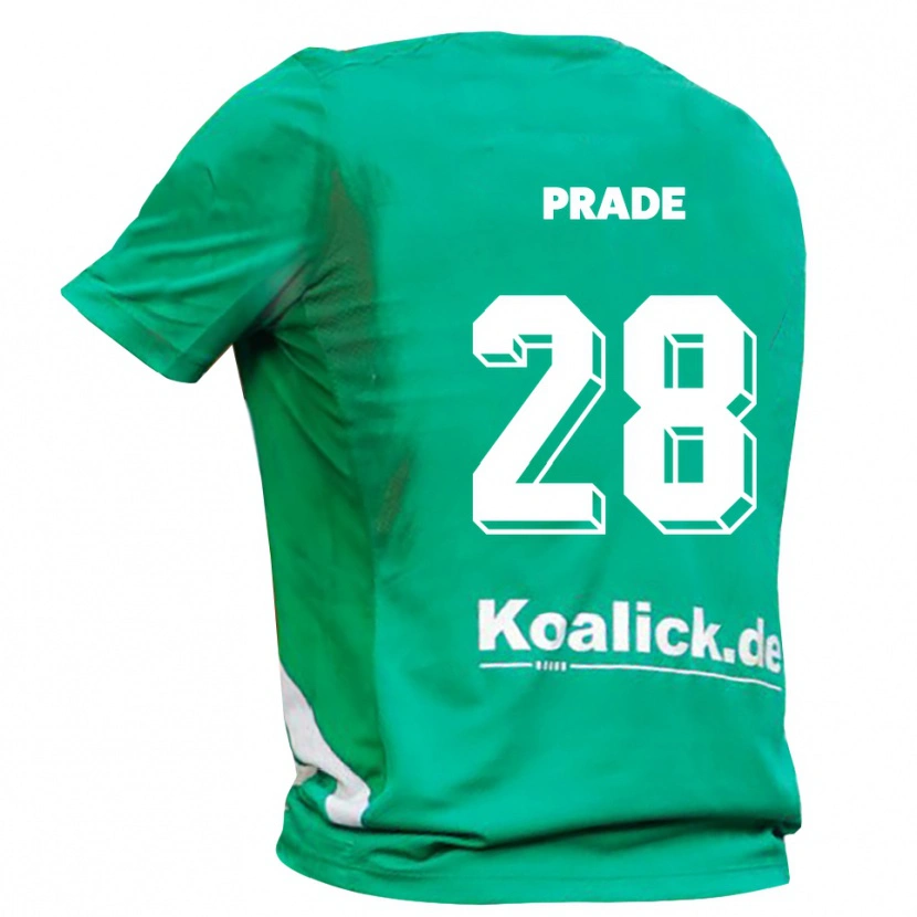Danxen Damen Adrian Prade #28 Trikot Grün Weiß Torwarttrikot 2025/26
