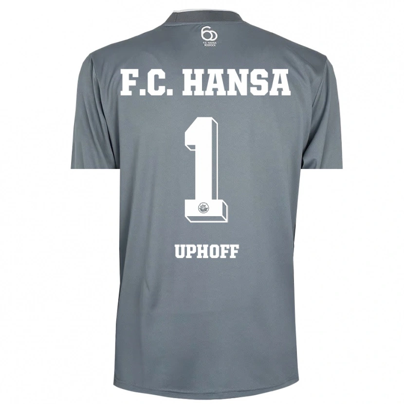 Danxen Damen Benjamin Uphoff #1 Trikot Hellgrau Weiß Torwarttrikot 2025/26