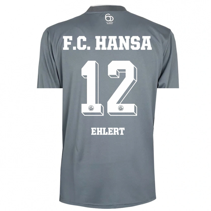 Danxen Damen Jonas Ehlert #12 Trikot Hellgrau Weiß Torwarttrikot 2025/26