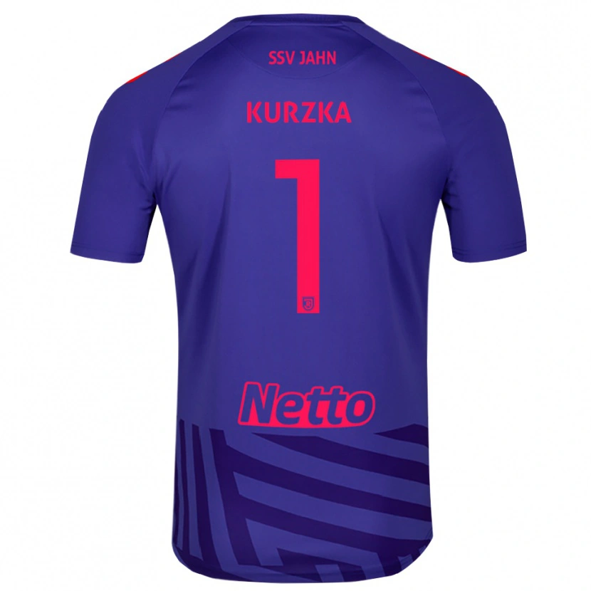 Danxen Damen Timo Kurzka #1 Trikot Königsblau Rot Torwarttrikot 2025/26
