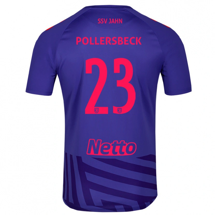 Danxen Damen Julian Pollersbeck #23 Trikot Königsblau Rot Torwarttrikot 2025/26