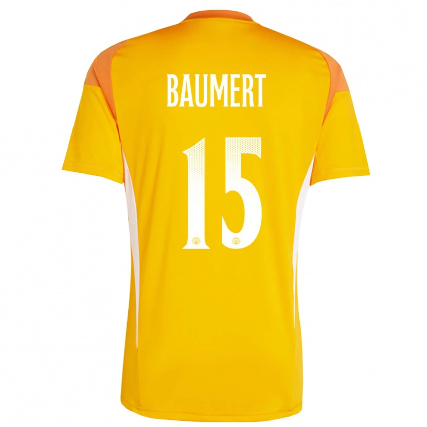 Danxen Damen Moritz Baumert #15 Trikot Orange Weiß Torwarttrikot 2025/26