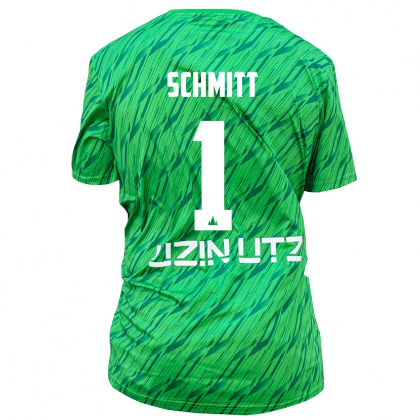 Danxen Damen Max Schmitt #1 Trikot Grün Rot Torwarttrikot 2025/26