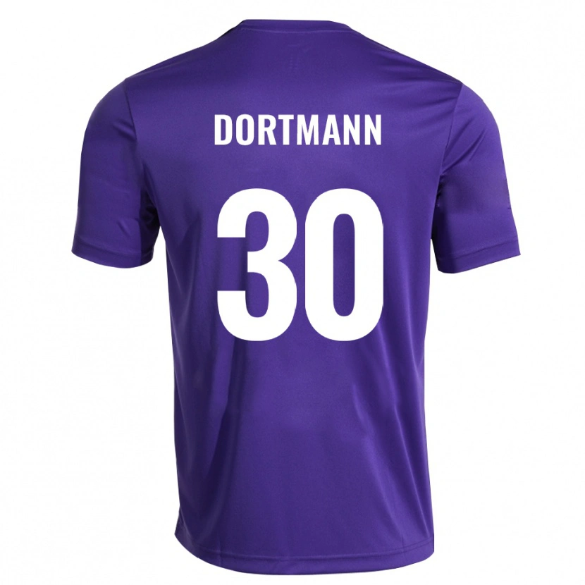 Danxen Damen Niklas Dortmann #30 Trikot Lila Weiß Torwarttrikot 2025/26