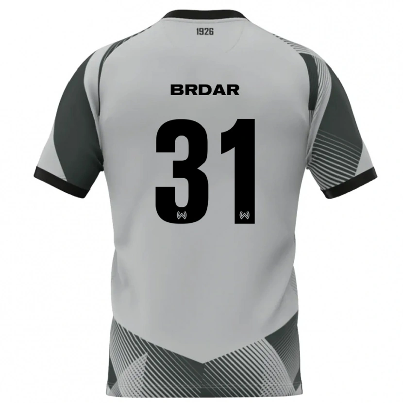 Danxen Damen Noah Brdar #31 Trikot Hellgrau Weiß Torwarttrikot 2025/26