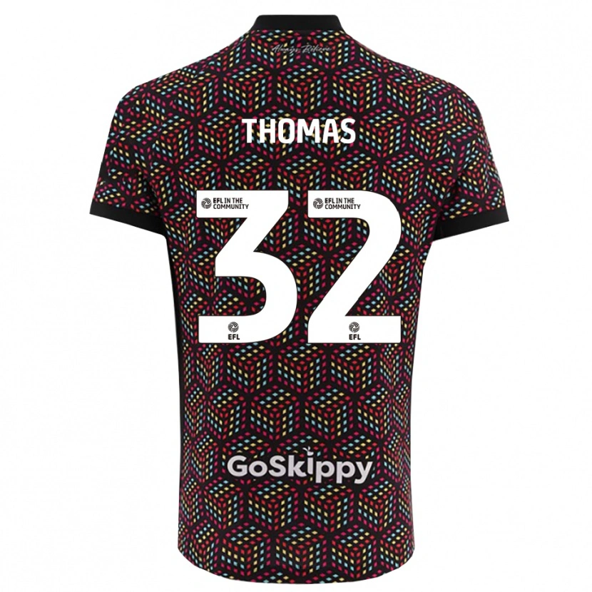 Danxen Damen Lewis Thomas #32 Trikot Schwarz Weiß Torwarttrikot 2025/26
