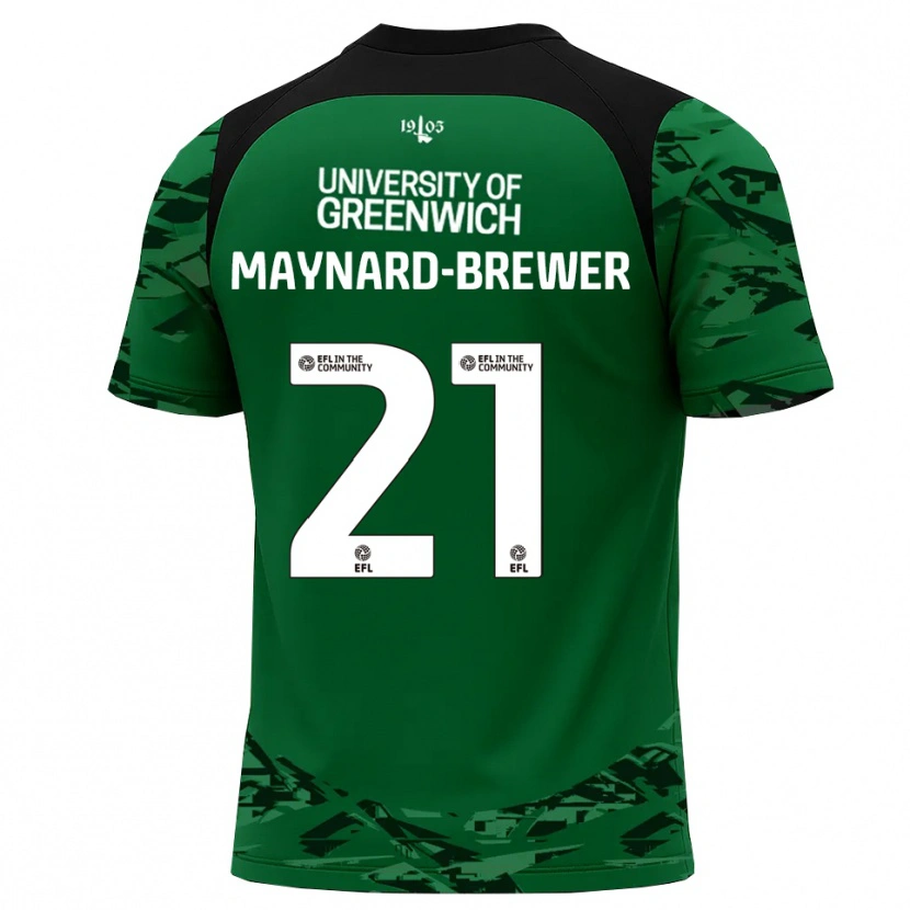 Danxen Damen Ashley Maynard-Brewer #21 Trikot Grün Schwarz Torwarttrikot 2025/26