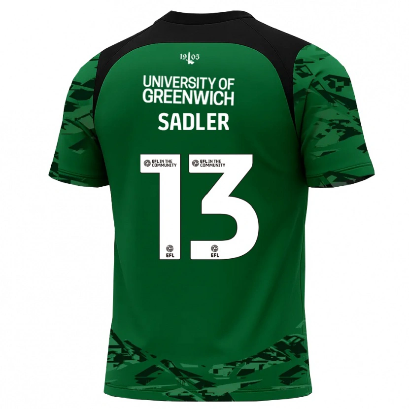 Danxen Damen Jude Sadler #13 Trikot Grün Schwarz Torwarttrikot 2025/26