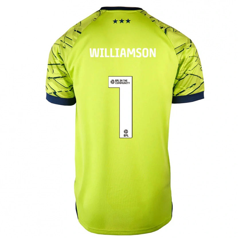 Danxen Damen Woody Williamson #1 Trikot Grün Gelb Torwarttrikot 2025/26
