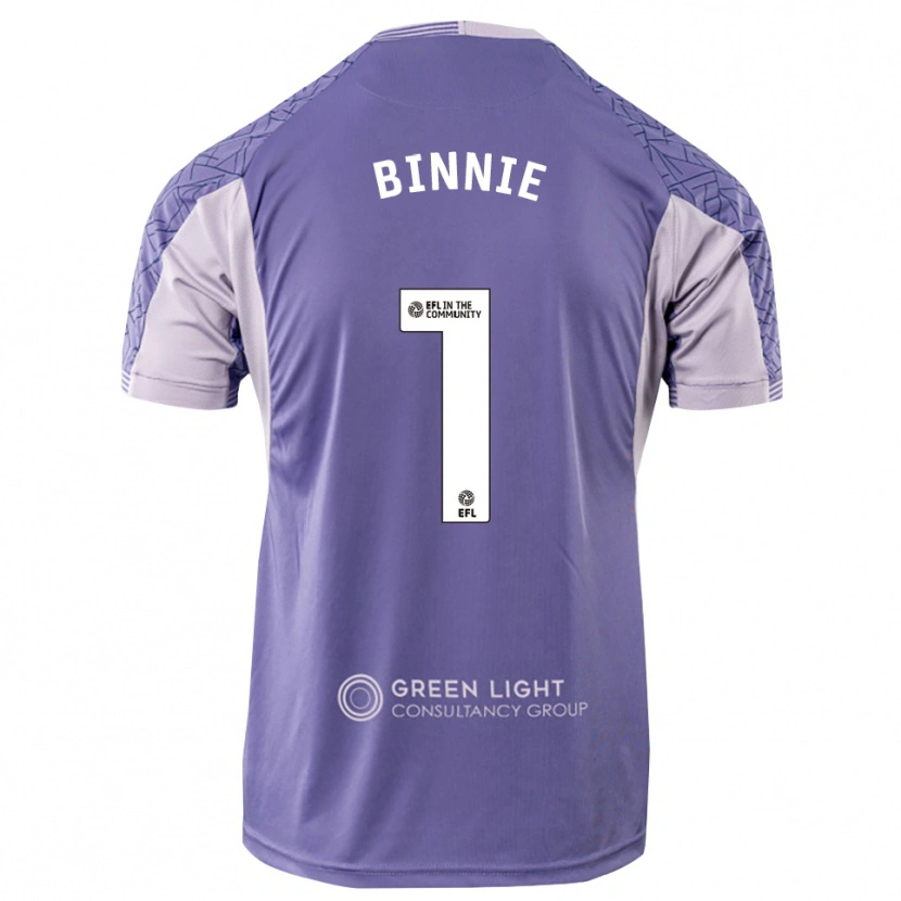 Danxen Damen Ethan Binnie #1 Trikot Hellviolett Torwarttrikot 2025/26