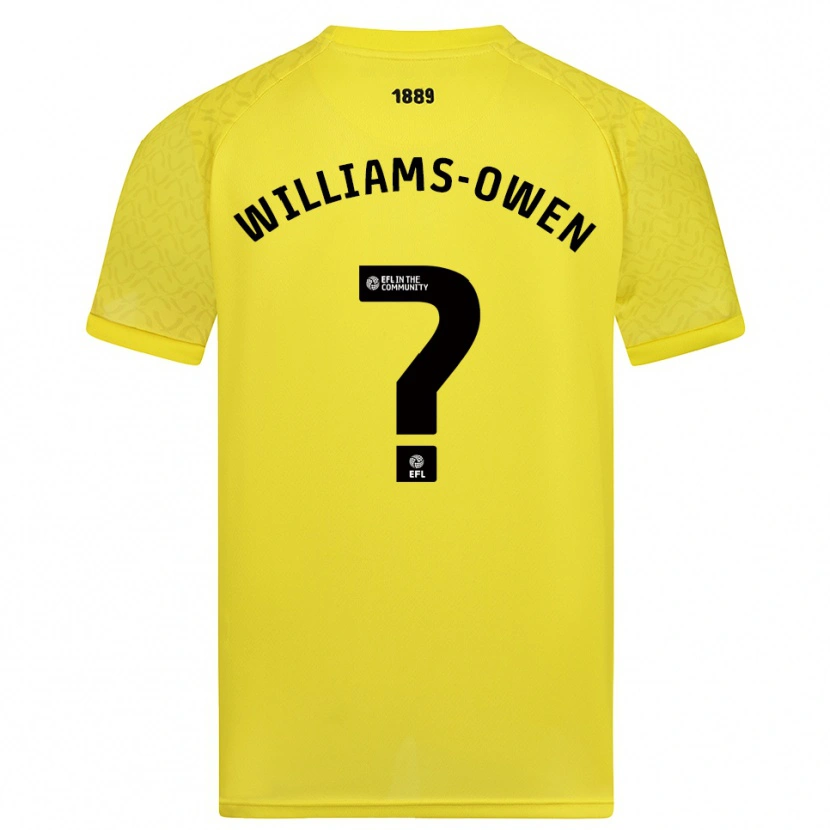 Danxen Damen Brooke Williams-Owen #0 Trikot Gelb Schwarz Torwarttrikot 2025/26