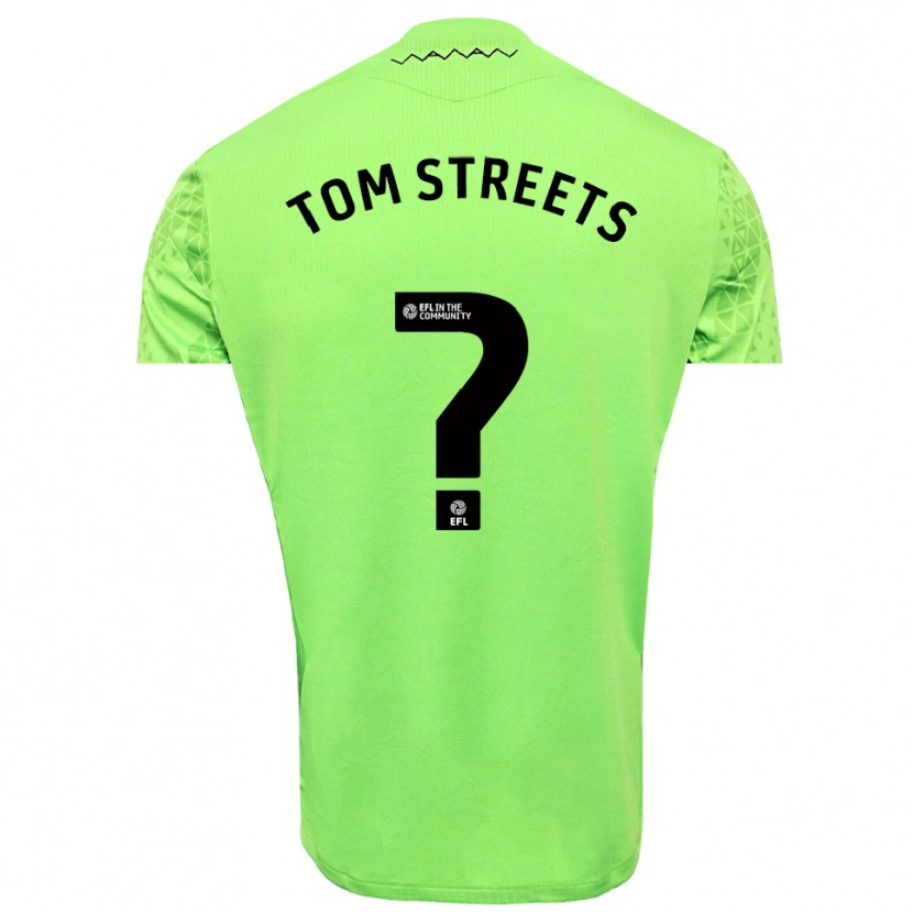 Danxen Damen Tom Streets #0 Trikot Limettengrün Schwarz Torwarttrikot 2025/26