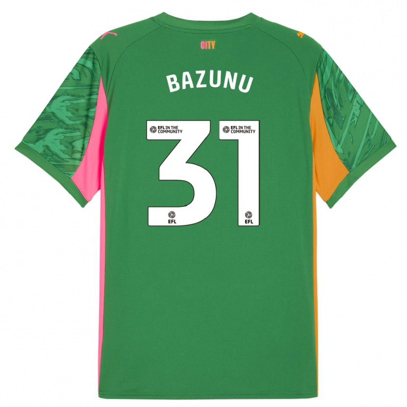 Danxen Damen Gavin Bazunu #31 Trikot Grün Orange Torwarttrikot 2025/26