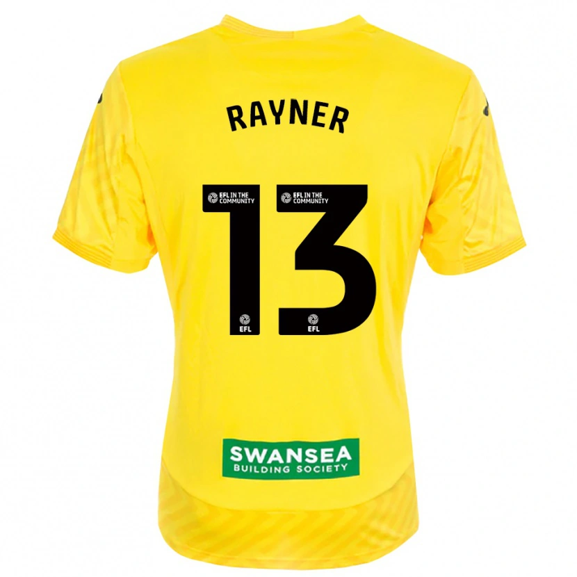 Danxen Damen Opal Rayner #13 Trikot Gelb Schwarz Torwarttrikot 2025/26