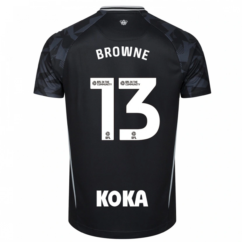 Danxen Damen Roraigh Browne #13 Trikot Schwarz Blau Torwarttrikot 2025/26