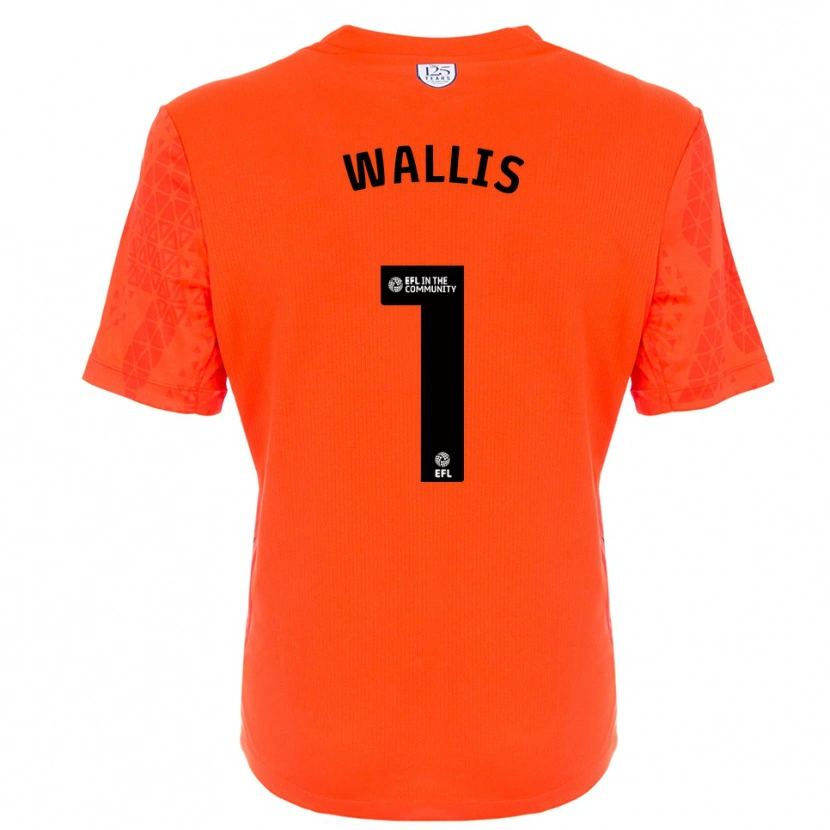 Danxen Damen Joe Wallis #1 Trikot Orange Schwarz Torwarttrikot 2025/26