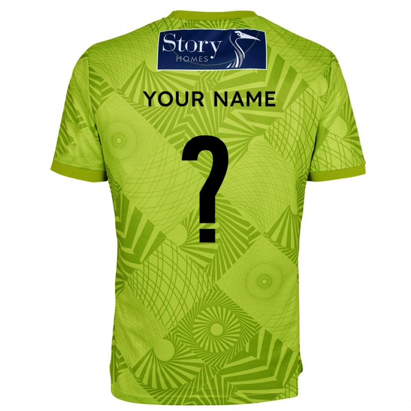 Danxen Damen Carlisle United Gelb Grün Trikot Torwarttrikot 2025/26