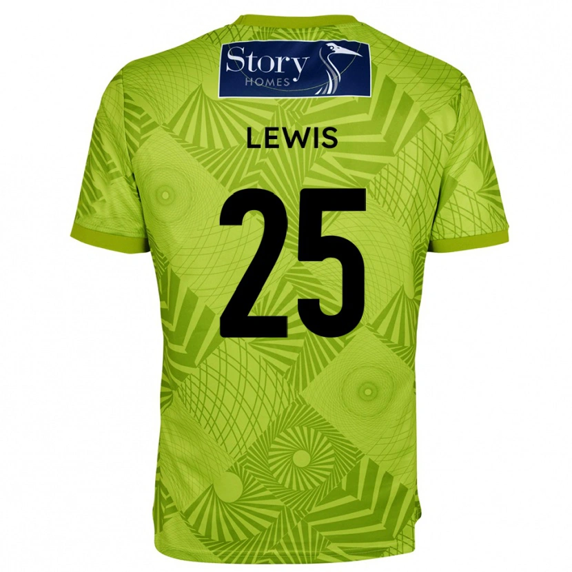 Danxen Damen Harry Lewis #25 Trikot Gelb Grün Torwarttrikot 2025/26