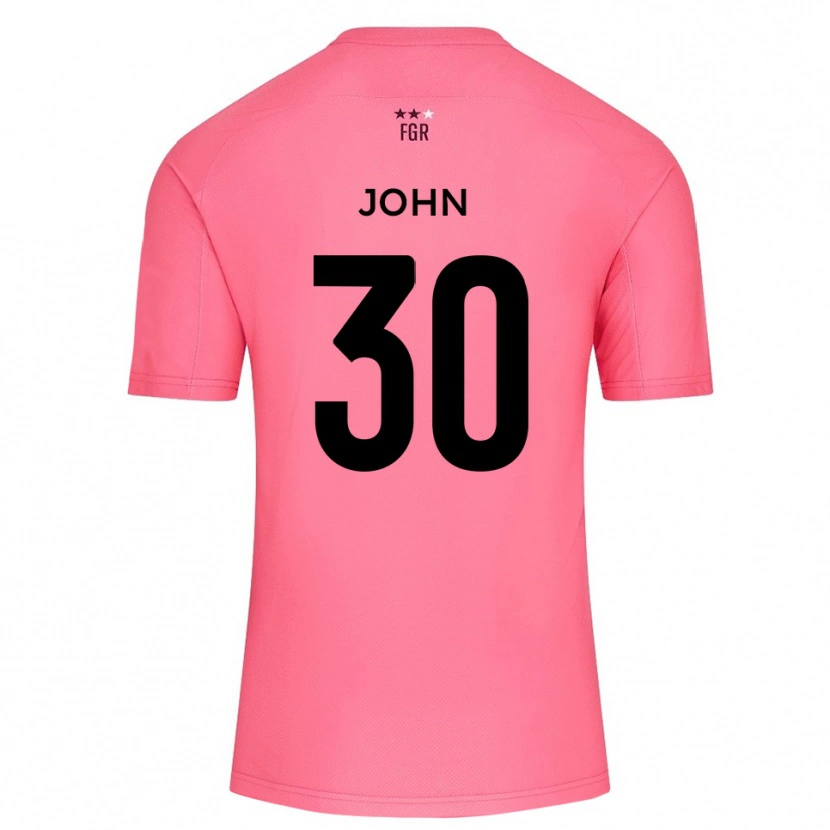 Danxen Damen Dylan John #30 Trikot Kirschblütenrosa Torwarttrikot 2025/26