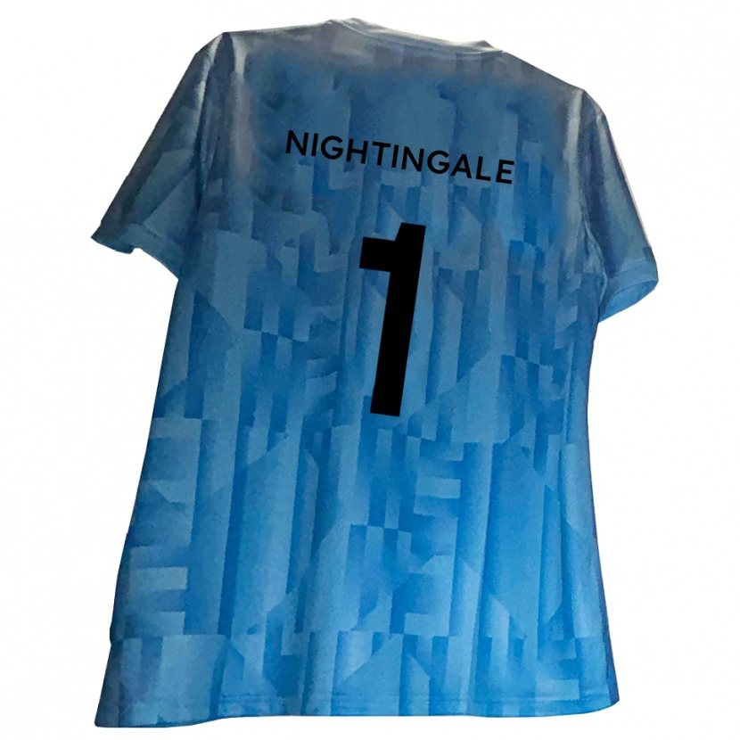 Danxen Damen Ben Nightingale #1 Trikot Blau Weiß Torwarttrikot 2025/26