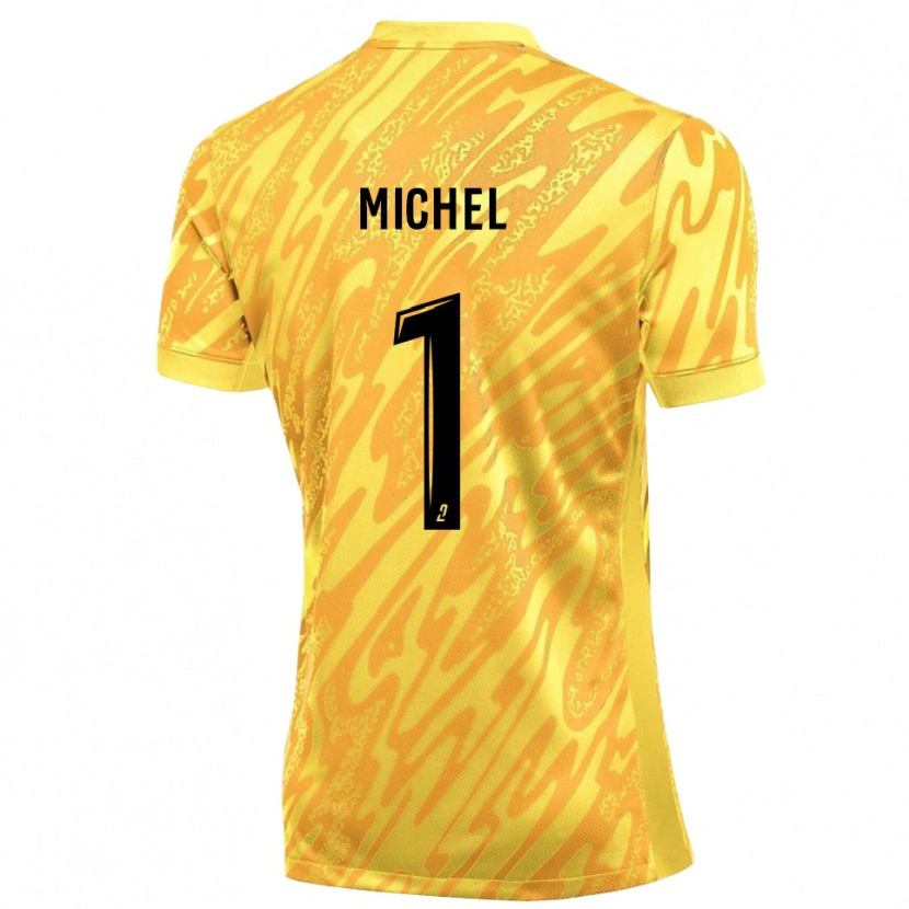 Danxen Damen Mathieu Michel #1 Trikot Orange Gelb Torwarttrikot 2025/26