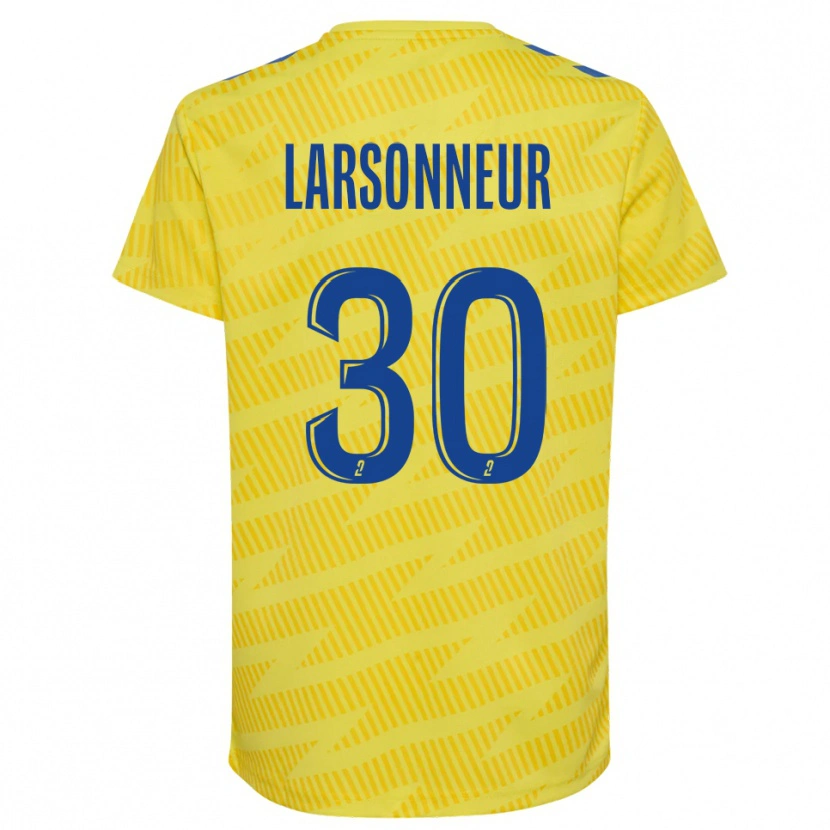 Danxen Damen Gautier Larsonneur #30 Trikot Gelb Blau Torwarttrikot 2025/26