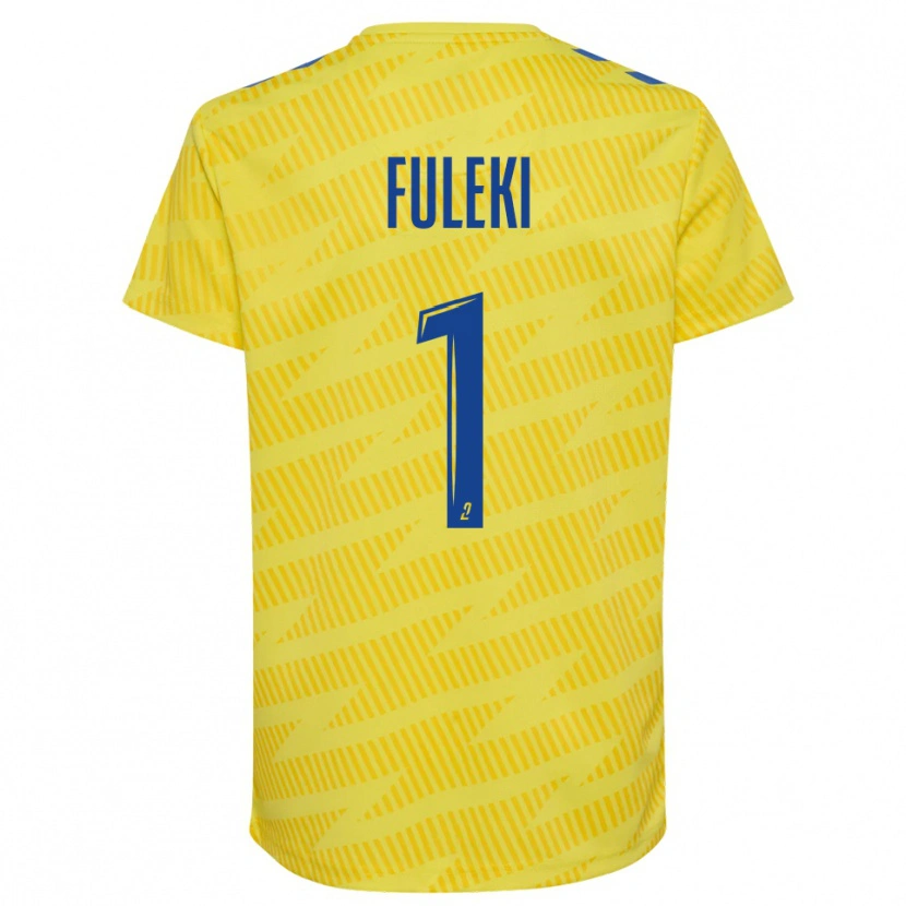 Danxen Damen Rafael Fuleki #1 Trikot Gelb Blau Torwarttrikot 2025/26