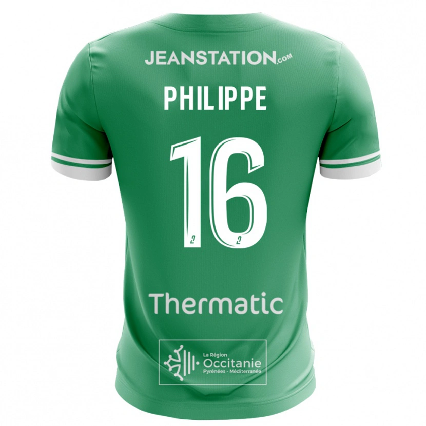 Danxen Damen Flavie Philippe #16 Trikot Grün Weiß Torwarttrikot 2025/26