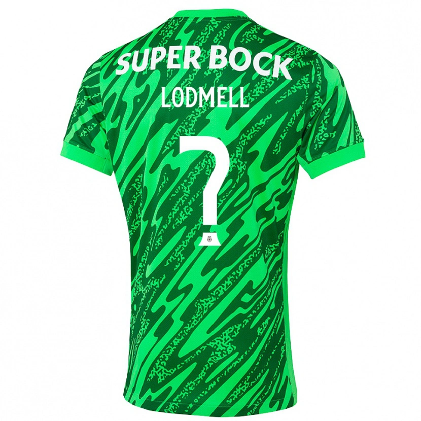 Danxen Damen William Lodmell #0 Trikot Grün Weiß Torwarttrikot 2025/26