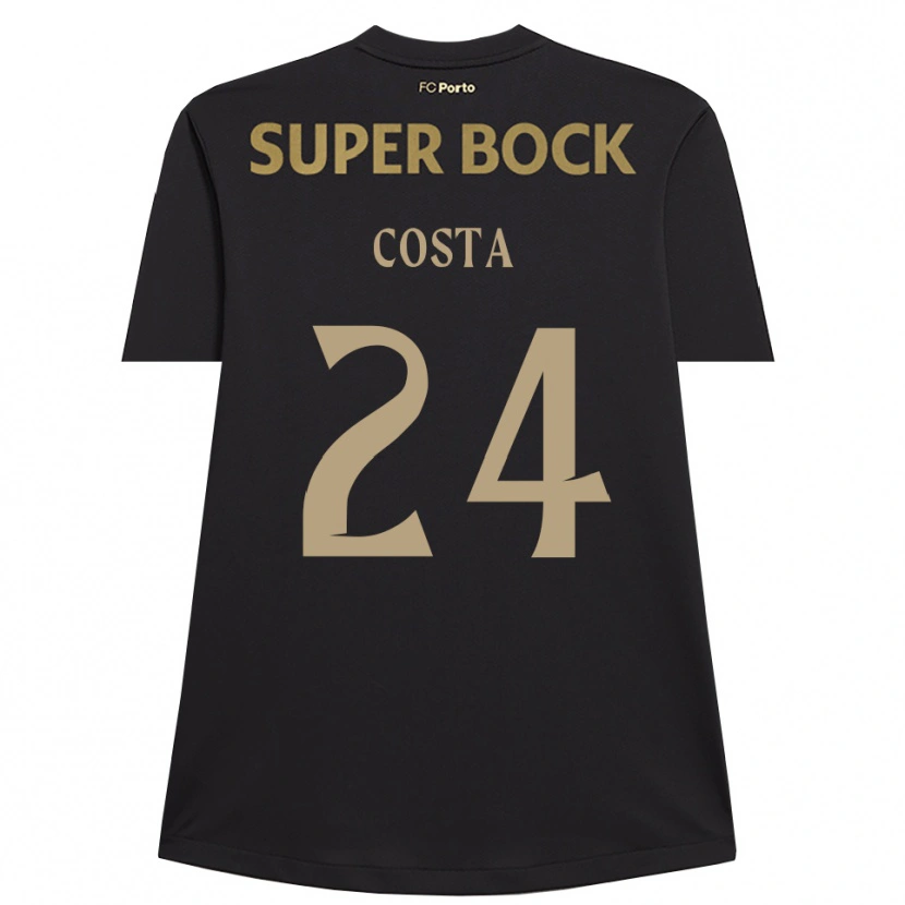 Danxen Damen João Costa #24 Trikot Schwarz Braun Torwarttrikot 2025/26