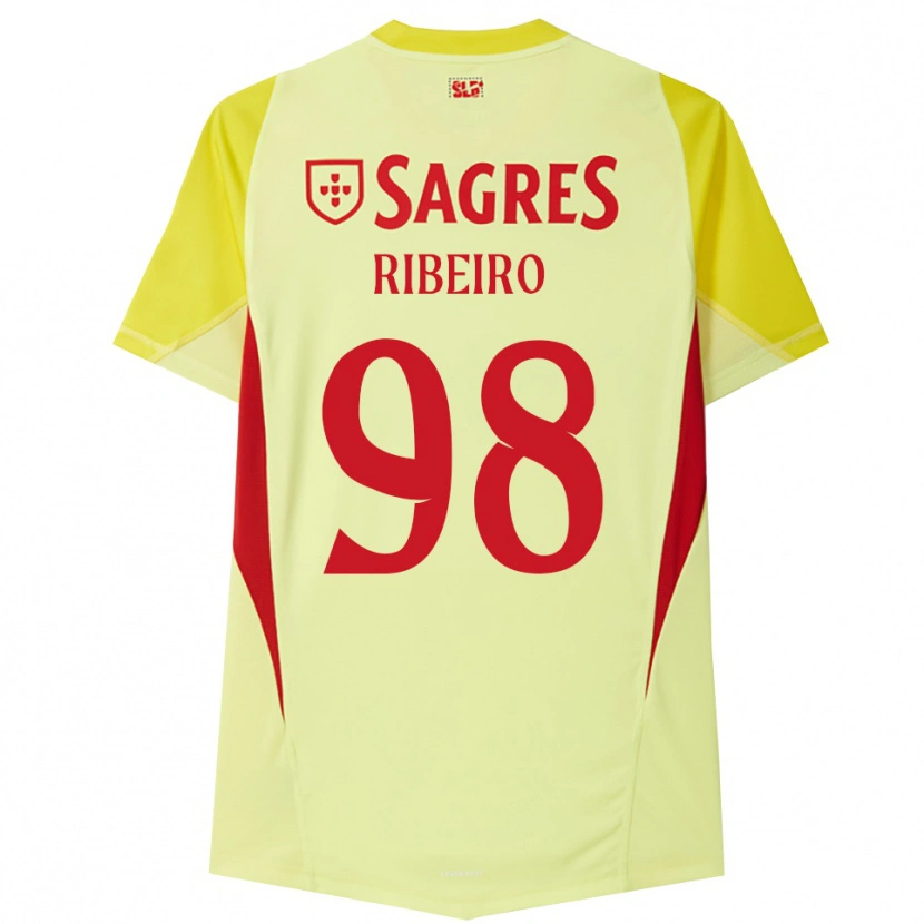Danxen Damen Ricardo Ribeiro #98 Trikot Gelb Rot Torwarttrikot 2025/26