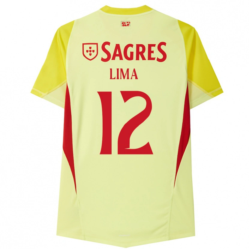Danxen Damen Thaís Lima #12 Trikot Gelb Rot Torwarttrikot 2025/26