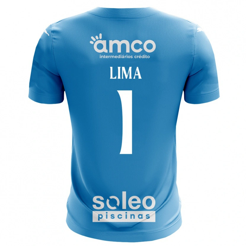 Danxen Damen Aline Lima #1 Trikot Blau Weiß Torwarttrikot 2025/26