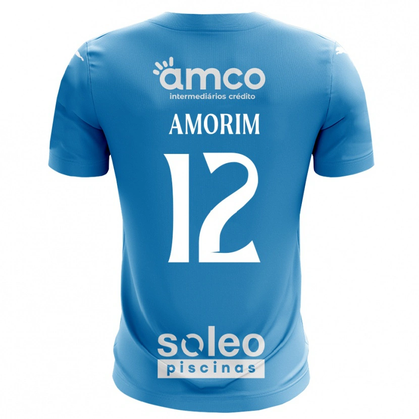 Danxen Damen Renato Amorim #12 Trikot Blau Weiß Torwarttrikot 2025/26